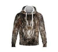keepmore USA Grand-duc Perroquet Paon Imprimé en 3D Sweats à Capuche Femmes/Hommes Sweats à Capuche Streetwear avec Poche