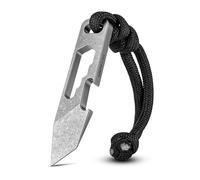 KEEPO LINK Barre à onglets EDC Titane décapsuleur clé homme OLT08 | Porte-clés Multifonction 4-en-1, Mini Pied de Biche de Poche, Outil d'Ouverture Léger pour EDC et Activités de Plein Air