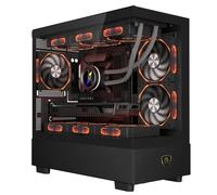 KeepOut XC-301 GLASS unité centrale Noir