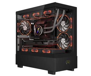 KeepOut XC-301 GLASS unité centrale Noir