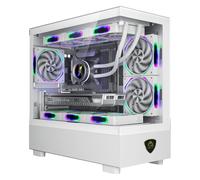 KeepOut XC-301W GLASS unité centrale Blanc