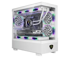 KeepOut XC-301W GLASS unité centrale Blanc