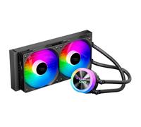 KeepOut XWC-240 système de refroidissement d'ordinateur Boitier PC Refroidisseur de liquide tout-en-un 12 cm Noir