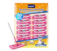 KEEPOW 10 pcs Recharges Réutilisables pour Swiffer Balai