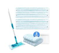 KEEPOW 2 Housse de rechange pour Leifheit Tête de serpillère CLEAN Twist XL/Combi XL Micro Duo, Housse de rechange réutilisable pour balai-serpillère en microfibre, Idéal pour tous les types de sol