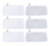 KEEPOW 6 Housses Lavables pour Vileda Steam Plus XXL -Réutilisables