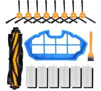 KEEPOW Kit d'accessoires de rechange pour Cecotec Conga Excellence 990 Robot aspirateur, Mega Pack, Set de 17 pièces