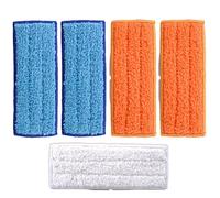 KEEPOW Lingette pour iRobot Braava Jet 240, Lot de 5 Microfibre | tissu microfibre réutilisable, lingettes de rechange, nettoie en profondeur, facile à utiliser, durable