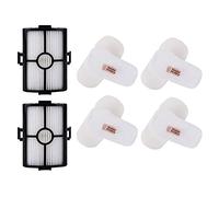 KEEPOW Lot de 2 filtres HEPA 4 filtres en mousse pour aspirateur droit Shark HZ500UKT HZ500UK
