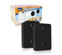 KEEPOW Lot de 2 filtres pour sèche-linge Miele T1 9164761 - Pompe à chaleur - Filtre éponge - Tapis filtrant en mousse - Pour sèche-linge Miele T1 - 207 x 157 x 30 mm