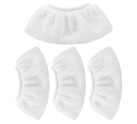 KEEPOW Lot de 4 coussinets de buse compatibles avec les accessoires de nettoyeur vapeur Karcher SC 1 SC 2 SC 3 SC 4 SC 5 (pour buse manuelle Karcher)