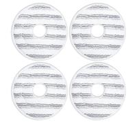 KEEPOW Lot de 4 pour Recharge de vadrouille Vileda Spin and Clean, Recharge Lavable et réutilisable pour tête de vadrouille Vileda Spin