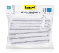 KEEPOW Lot de 5 chiffons microfibre compatibles avec nettoyeur à vapeur Kärcher EasyFix SC 2-5, brosse de sol, version mise à jour