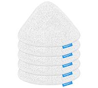 KEEPOW Lot de 5 tampons de rechange pour balai vapeur Viledas Steam Mop Plus et compatibles avec Viledas Steam Mop - Tête de rechange lavable
