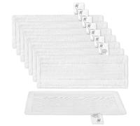 KEEPOW Lot de 8 chiffons en microfibre compatibles avec nettoyeur vapeur Kärcher EasyFix SC 2, 3, 4, 5 chiffons lavables