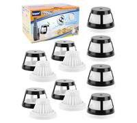 KEEPOW Lot de 8 filtres de rechange compatibles avec aspirateur à main sans fil BISSELL AeroSlim 29869, 29861, 29867, 29868, 2986, pièce # 1624405