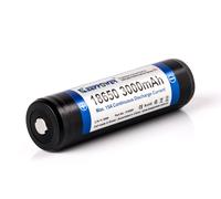 Keeppower 18650 3000mAh 3,6V - 3,7V 69x18,85mm Batterie Li-Ion PCB protégée