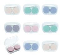 keepsweat Lot de 8 étuis pour lentilles de contact