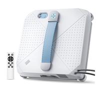 Keero Robot Laveur de Vitre Automatique, 9000Pa Lave Vitre Électrique avec Système 4 Buses, Détection Intelligente des Bords, 4 Modes de Nettoyage, Moteur Turbine, Robot Nettoyeur Vitre