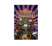 keev Poster sur toile Killer Klowns from Outer Space - Décoration murale pour chambre à coucher - 20 x 30 cm - Style sans cadre