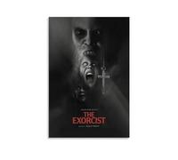 keev Poster sur toile The Exorcist (2) - Décoration murale - Décoration murale pour chambre à coucher - 30 x 45 cm - Style sans cadre
