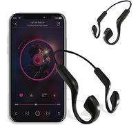 KeeWen Casque Bluetooth 5.3 à Conduction d'air, Casque Bluetooth sans Fil avec Microphone HD, 10 Heures d'autonomie, Chargement Rapide, résistance à l'eau IPX7