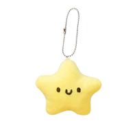 Keeychain pour les filles - Plush Star Keychain | Jolie fille grinçant en peluche poupée étoile drôle | Accessoires de sac à dos pour sac à dos pour clavier de clé de tournesol