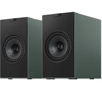 KEF Coda W Enceintes bibliothèque sans Fil HiFi, Moss Green | Bluetooth 5.4 aptX Lossless | Compatibles avec platines, TV, Ordinateurs et Plus | Musique | Home cinéma | Jeux vidéo