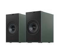 KEF Coda W Enceintes bibliothèque sans Fil HiFi, Moss Green | Bluetooth 5.4 aptX Lossless | Compatibles avec platines, TV, Ordinateurs et Plus | Musique | Home cinéma | Jeux vidéo