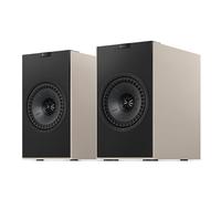 KEF Coda W Enceintes bibliothèque sans Fil HiFi, Nickel Grey | Bluetooth 5.4 aptX Lossless | Compatibles avec platines, TV, Ordinateurs et Plus | Musique | TV et Home cinéma | Jeux vidéo