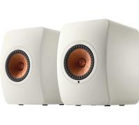 KEF Haut-parleurs LS50 Wireless II – Sans-fil Bluetooth Wi‑Fi, 2 voies, Blanc minéral