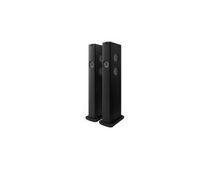 KEF LS60 Wireless Noir Carbon - Enceintes Colonnes Amplifiées (la paire)