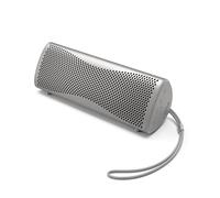 KEF Muo - Enceinte Bluetooth Portable Premium Haute Fidélité, Crépuscule Argent | Bluetooth 5.4 aptX Adaptive | USB-C | Certification IP67 Étanche | 24 h d’autonomie | Maison, Extérieur & Voyage