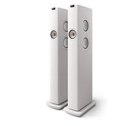 KEF Enceintes colonnes amplifiées LS60 Wireless Blanc mat 2 x 700W Paire
