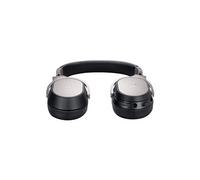KEF Porsche Design Space One - Écouteurs avec micro - circum-aural - Bluetooth - sans fil, filaire - Suppresseur de bruit actif - jack 3,5mm - titane Titane G