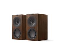 KEF Q Concerto Meta Enceintes bibliothèque HiFi, Noyer | Musique | TV & Home Cinéma | Jeux vidéo | 3 Voies Bass Reflex | Haut-Parleur Uni-Q avec Mat 100 mm | HP Graves 165 mm