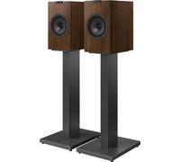 KEF Q1 Meta Noyer + SQ1 Gris foncé - Enceintes bibliothèque