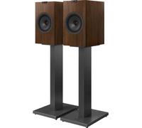 KEF Q3 Meta Noyer + SQ1 Gris foncé - Enceintes bibliothèque