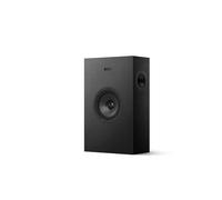 KEF Q4 Meta Enceinte Murale Centrale/LCR HiFi, Noir Satin | Musique | TV & Home Cinema | Jeux vidéo | 2 Voies Bass Reflex | Haut-Parleur Uni-Q avec Mat 130 mm