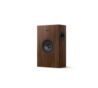 KEF Q4 Meta Enceinte Murale Centrale/LCR HiFi, Noyer | Musique | TV & Home Cinema | Jeux vidéo | 2 Voies Bass Reflex | Haut-Parleur Uni-Q avec Mat 130 mm