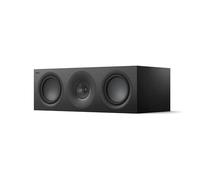KEF Q6 Meta Enceintes Centrale/LCR HiFi, Noir Satin | Musique | TV & Home Cinéma | Jeux vidéo | 3 Voies Charge Close| Haut-Parleur Uni-Q avec Mat 100 mm | Double HP de Graves 165 mm