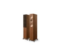 KEF R5 Meta Noyer Clair - Enceintes Colonnes (la paire)