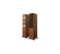 KEF R7 Meta Noyer Clair - Enceintes Colonnes (la paire)