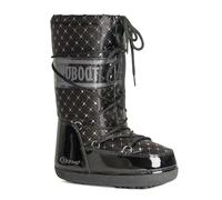 Kefas GRANDBOOT Bottes de neige pour femme - Après-ski Outdoor - Chaussures de neige thermiques imperméables avec doublure chaude et semelle antidérapante - Noir Luxy, Noir , 38/40 EU