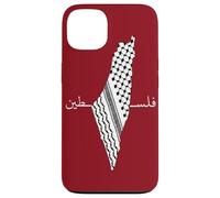 Keffiyeh Arab Scarf Shemagh Palestine Map Palestinians Map Coque pour iPhone 13