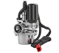 kefflum Carburateur pour Pocket Bike 50cc 2-Temps, Carburateur Universel 17mm pour Mini Moto Dirt Bike Quad et Scooter - Remplace 0390.015, 0390.016