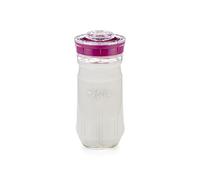 Kefirko Bocal de Fermentation | L'ensemble idéal pour préparer du Kéfir de Lait ou du Kéfir d'eau à la Maison | Fermenteur-germinateur Maison + livret de Recettes | 1.4l | sans BPA | (Rose)