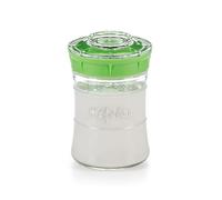 KEFIRKO Bocal de fermentation | L'ensemble idéal pour préparer du Kéfir de Lait ou du Kéfir d'Eau à la maison | Fermenteur-germinateur maison + livret de recettes | 848ml | Sans BPA | (Vert)