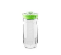 Kefirko Bocal de Fermentation | L'ensemble idéal pour préparer du Kéfir de Lait ou du Kéfir d'eau à la Maison | Fermenteur-germinateur Maison + livret de Recettes | 1.4l | sans BPA | (Vert)