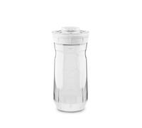 Kefirko Bocal de Fermentation | L'ensemble idéal pour préparer du Kéfir de Lait ou du Kéfir d'eau à la Maison | Fermenteur-germinateur Maison + livret de Recettes | 1.4l | sans BPA | (Blanc)